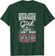 Don't Work As Hard As Men Girl Dental Office Manager T-Shirt - T-Shirt | Forest
