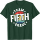 Back To School 5th Grade Teacher Student Team Fifth Grade T-Shirt - T-Shirt | Forest