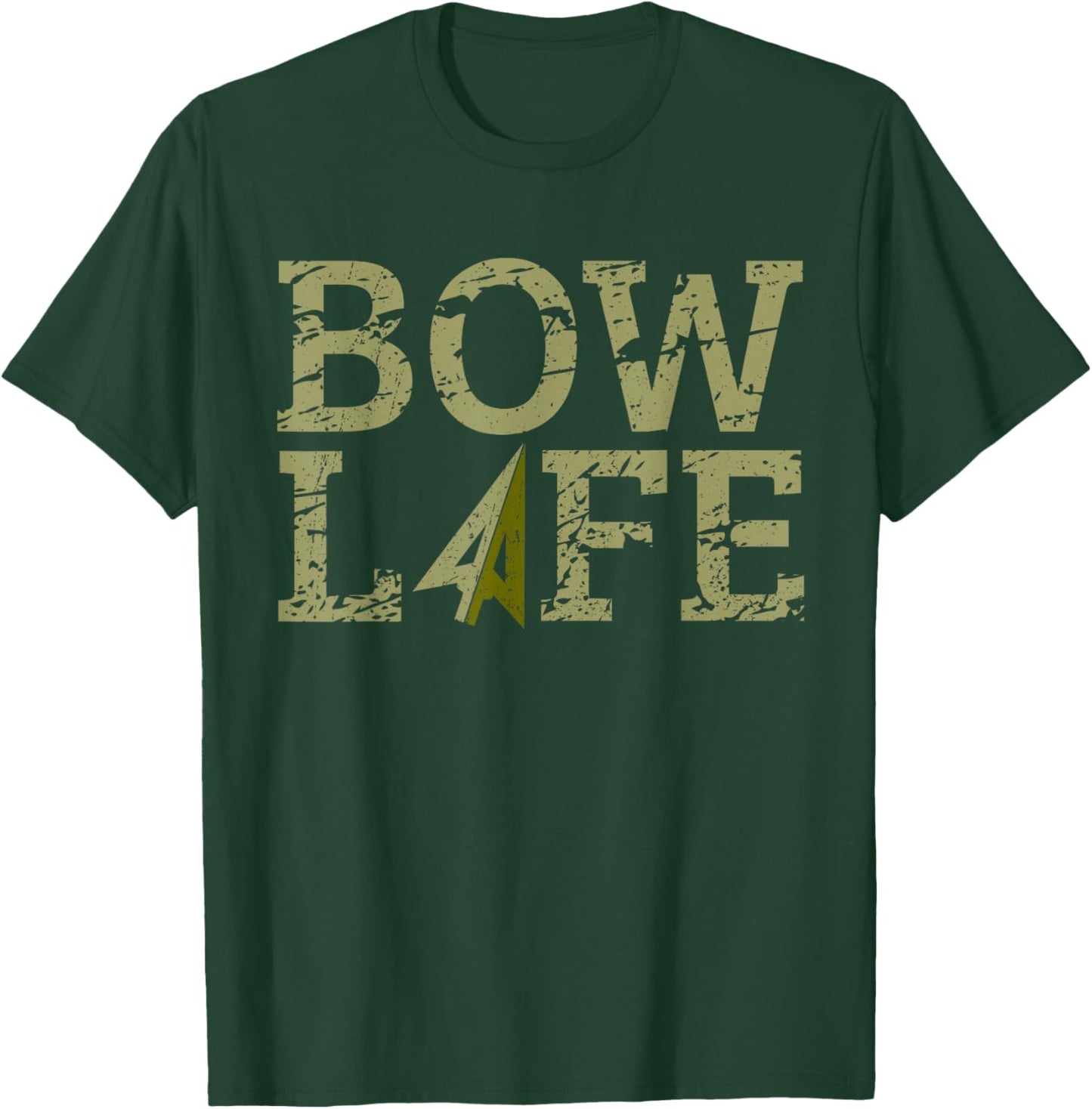 Crossbow Deer Hunting Tip Bow Life Hunter Accessories Gift T-Shirt - T-Shirt | Forest