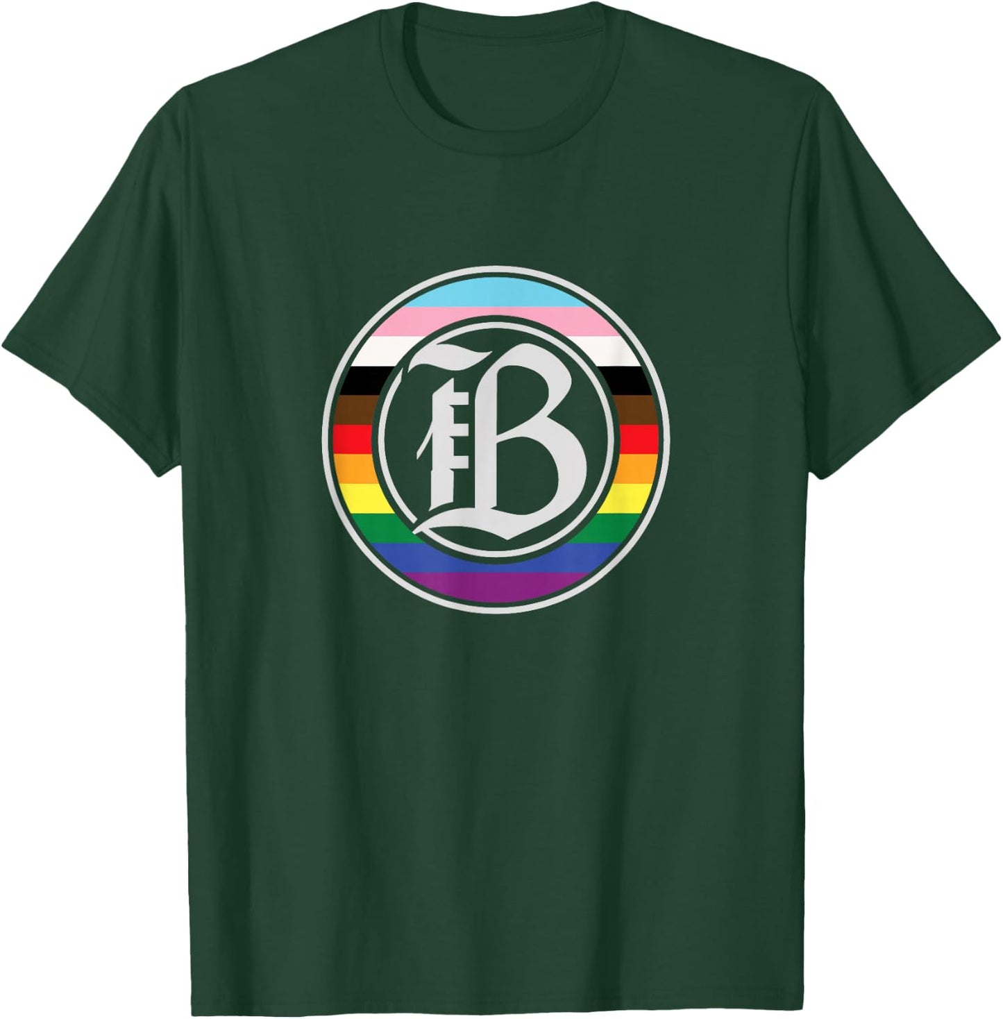NWSL Bay FC Pride Logo T-Shirt - T-Shirt | Forest