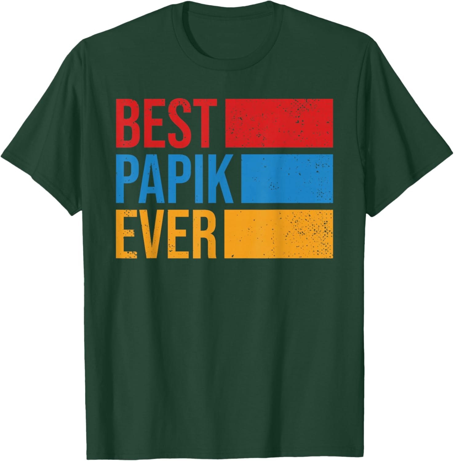 Papik Armenian Grandpa Armenia Flag Armenian Fathers Day T-Shirt - T-Shirt | Forest