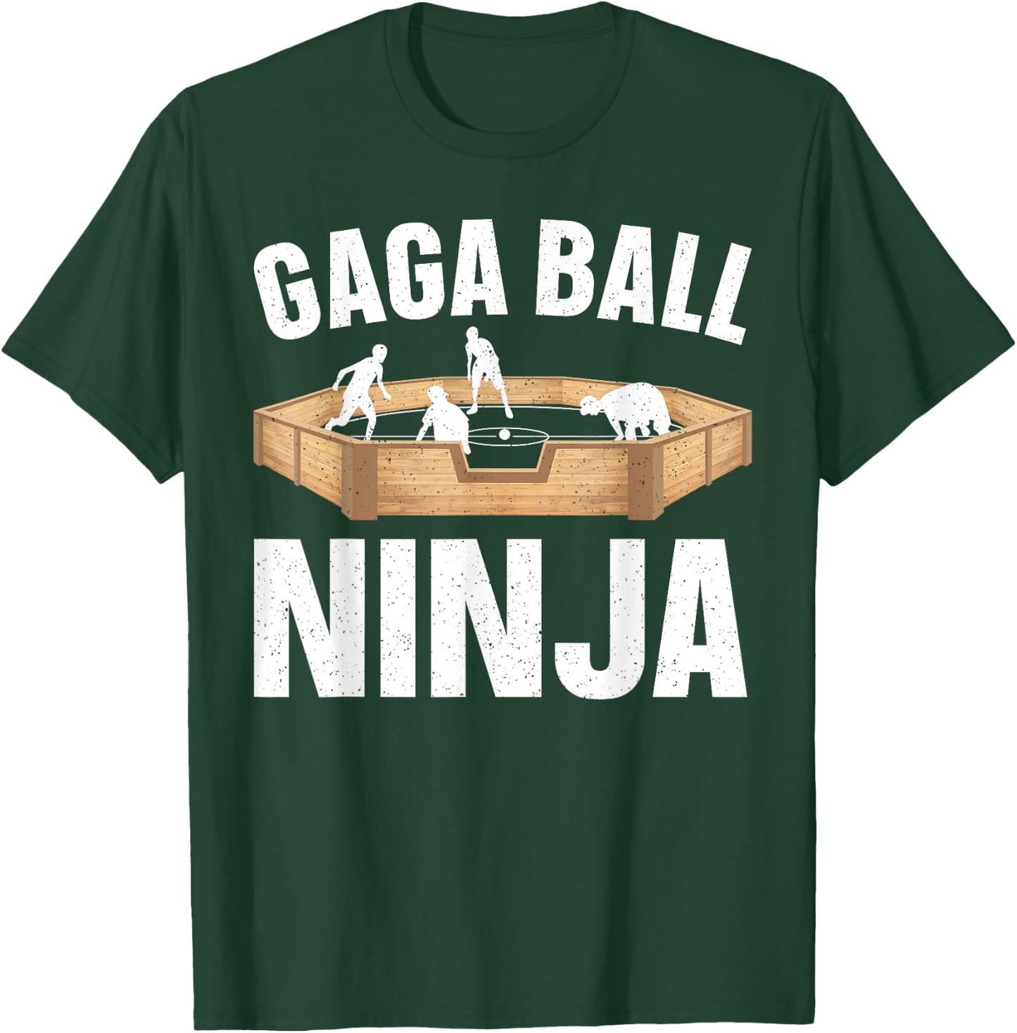 Cool Gaga Ball Design Women Kids Dodgeball Gaga Ball T-Shirt - T-Shirt | Forest