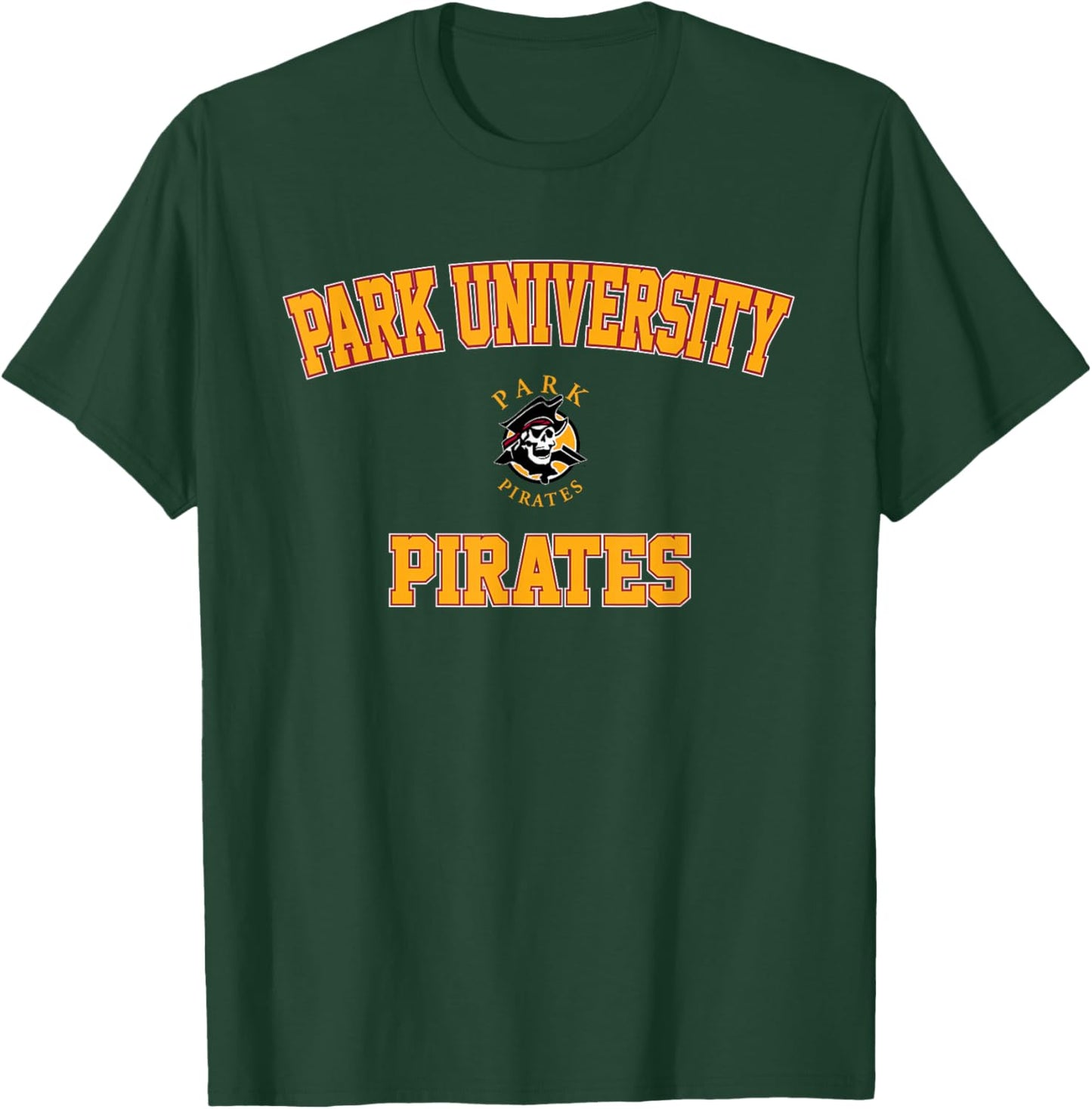 Park University Pirates Campus Classic T-Shirt - T-Shirt | Forest