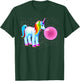 Unicorn Shirt Bubble Gum Kawaii Cute Magical T-Shirt - T-Shirt | Forest
