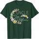 Uncle Of The Little Wildflower Birthday Party Baby Shower T-Shirt - T-Shirt | Forest