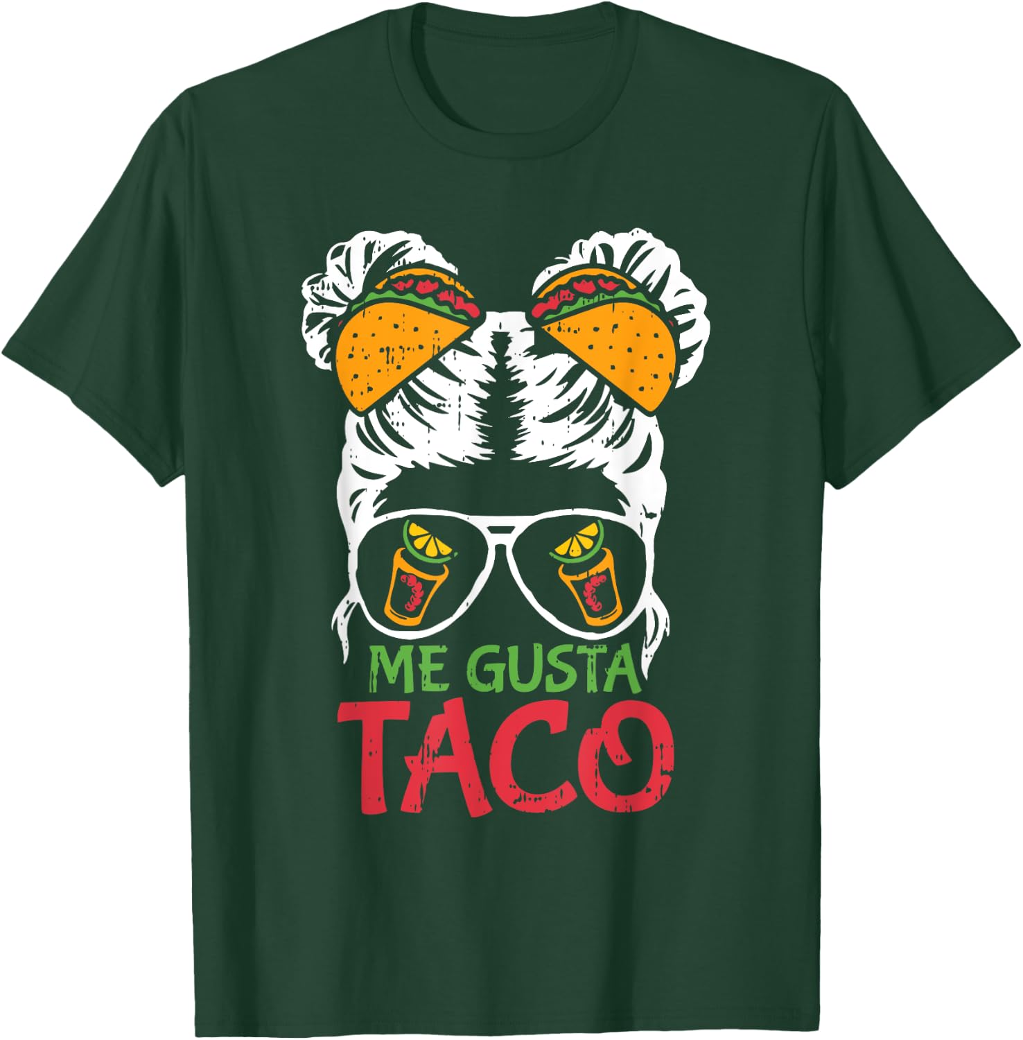 Me Gusta Taco Cinco De Mayo Funny Mexican Fiesta Women T-Shirt - T-Shirt | Forest