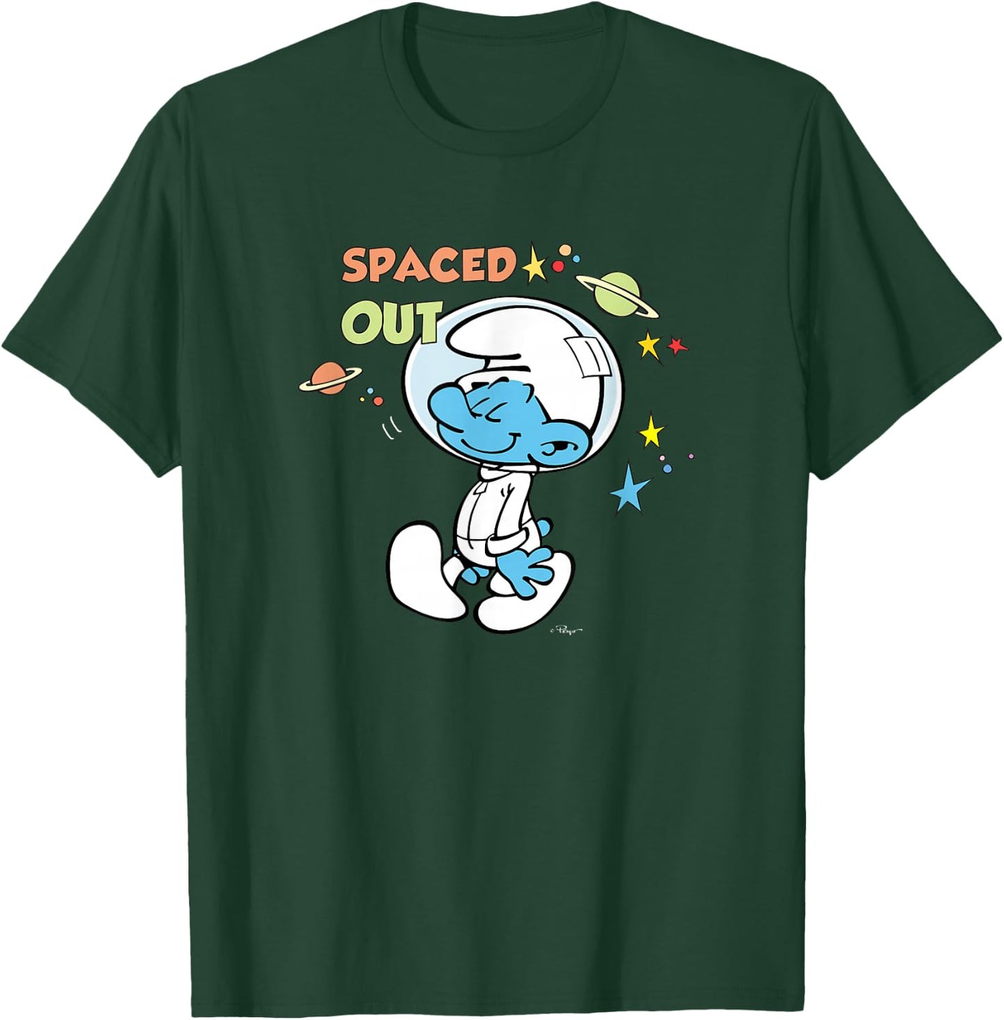 The Smurfs Spaced Out T-Shirt - T-Shirt | Forest