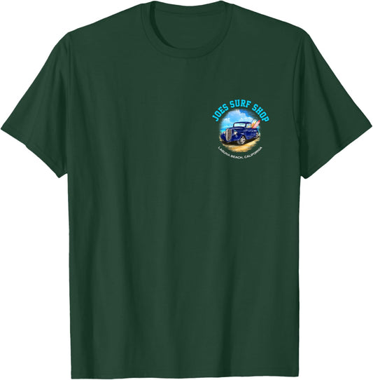Joe's Surf Truck Logo Graphic T-Shirt - T-Shirt | Forest