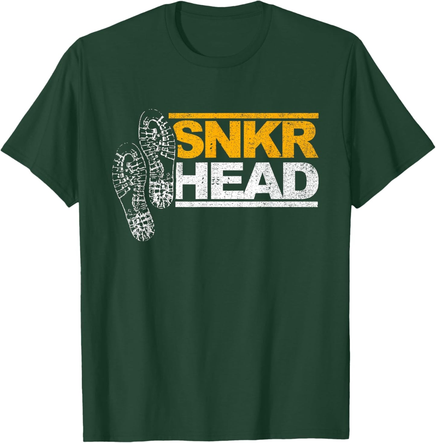 Sneaker Snkr fan Shoes head T-Shirt - T-Shirt | Forest