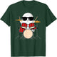 Funny Ghost Drummer - Spooky & Cool Halloween Drum Music T-Shirt - T-Shirt | Forest
