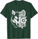 Wolf Lover Wildlife Lover Nature Enthusiast Outdoors T-Shirt - T-Shirt | Forest