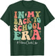 Peims Clerk in My Back to School Era Women Groovy T-Shirt - T-Shirt | Forest