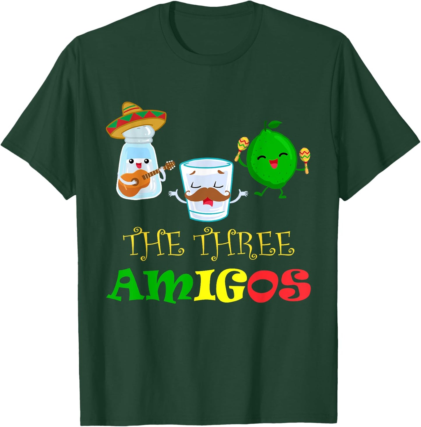 The Three Amigos T-Shirt - T-Shirt | Forest