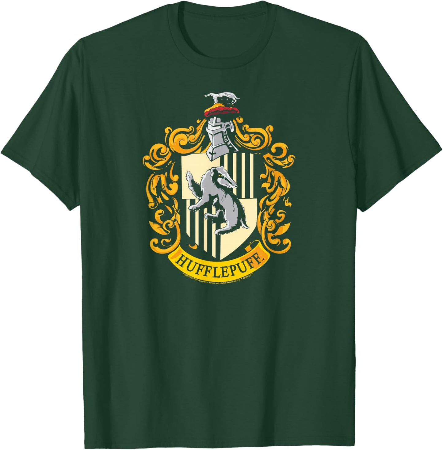 Harry Potter Hufflepuff House Crest T-Shirt - T-Shirt | Forest