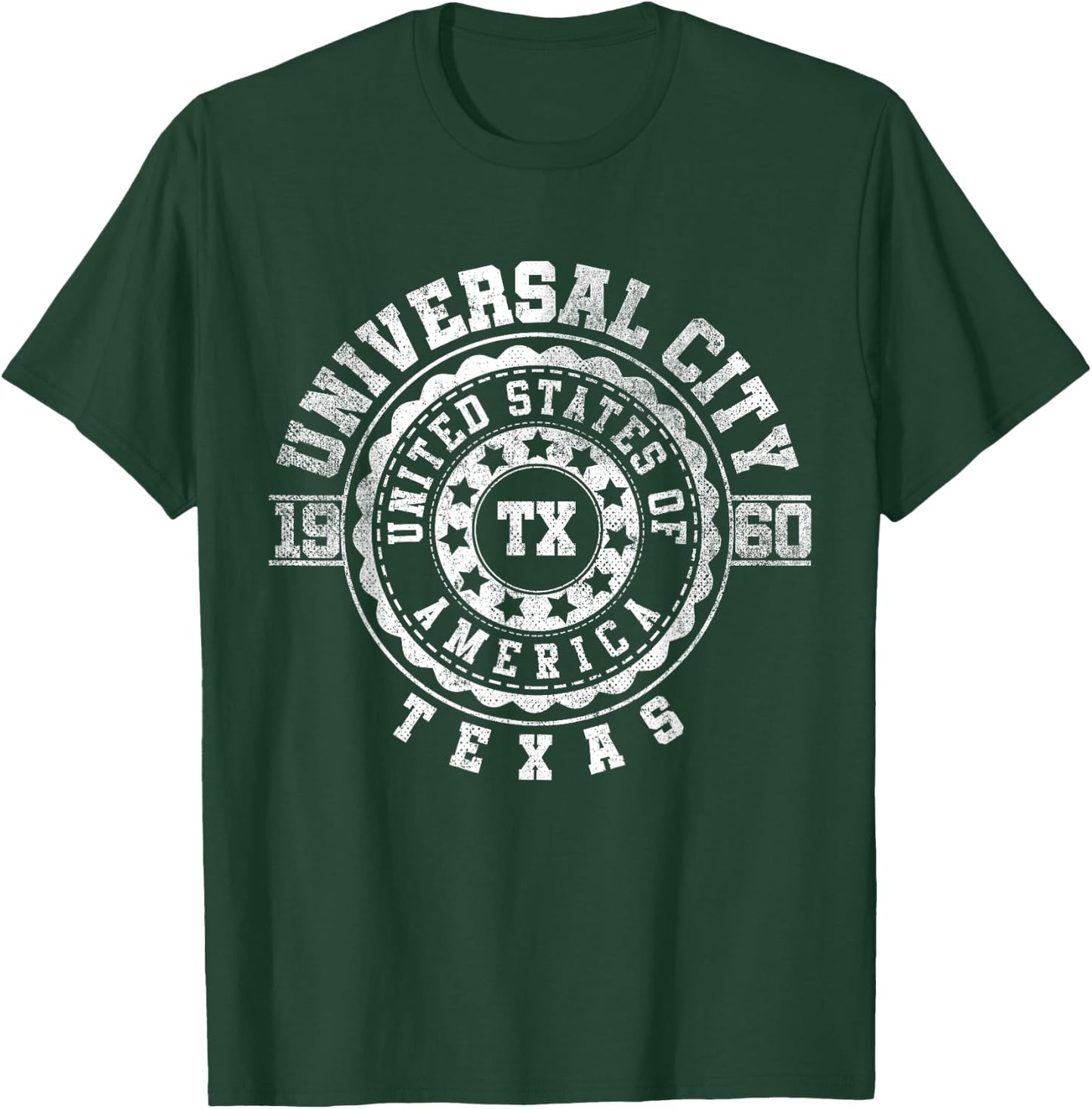 Universal City TX | Texas | Vintage City Apparels T-Shirt - T-Shirt | Forest