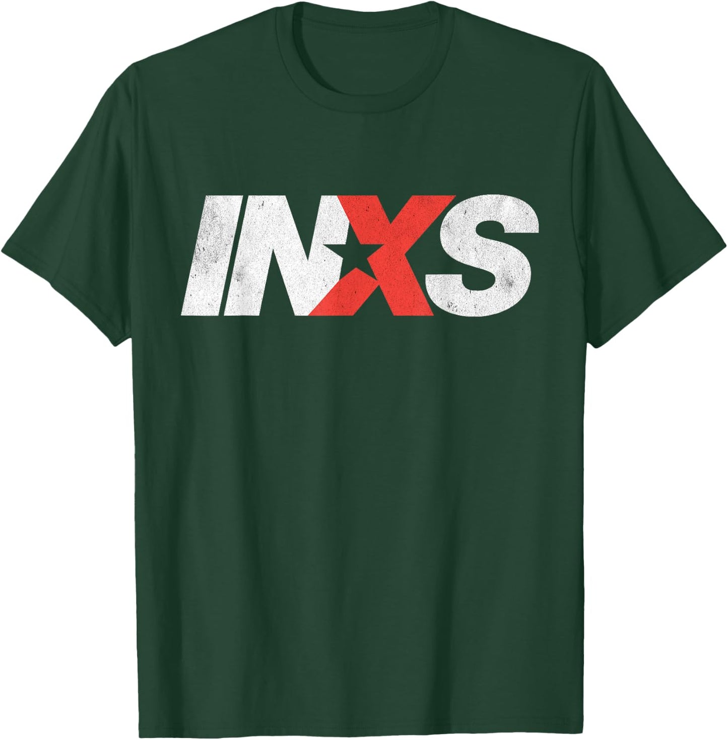 INXS – EW Logo Black T-Shirt - T-Shirt | Forest