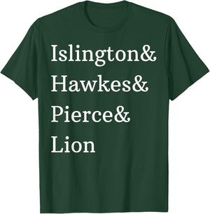 Islington Hawkes Pierce Lion T-Shirt - T-Shirt | Forest