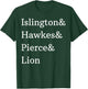 Islington Hawkes Pierce Lion T-Shirt - T-Shirt | Forest