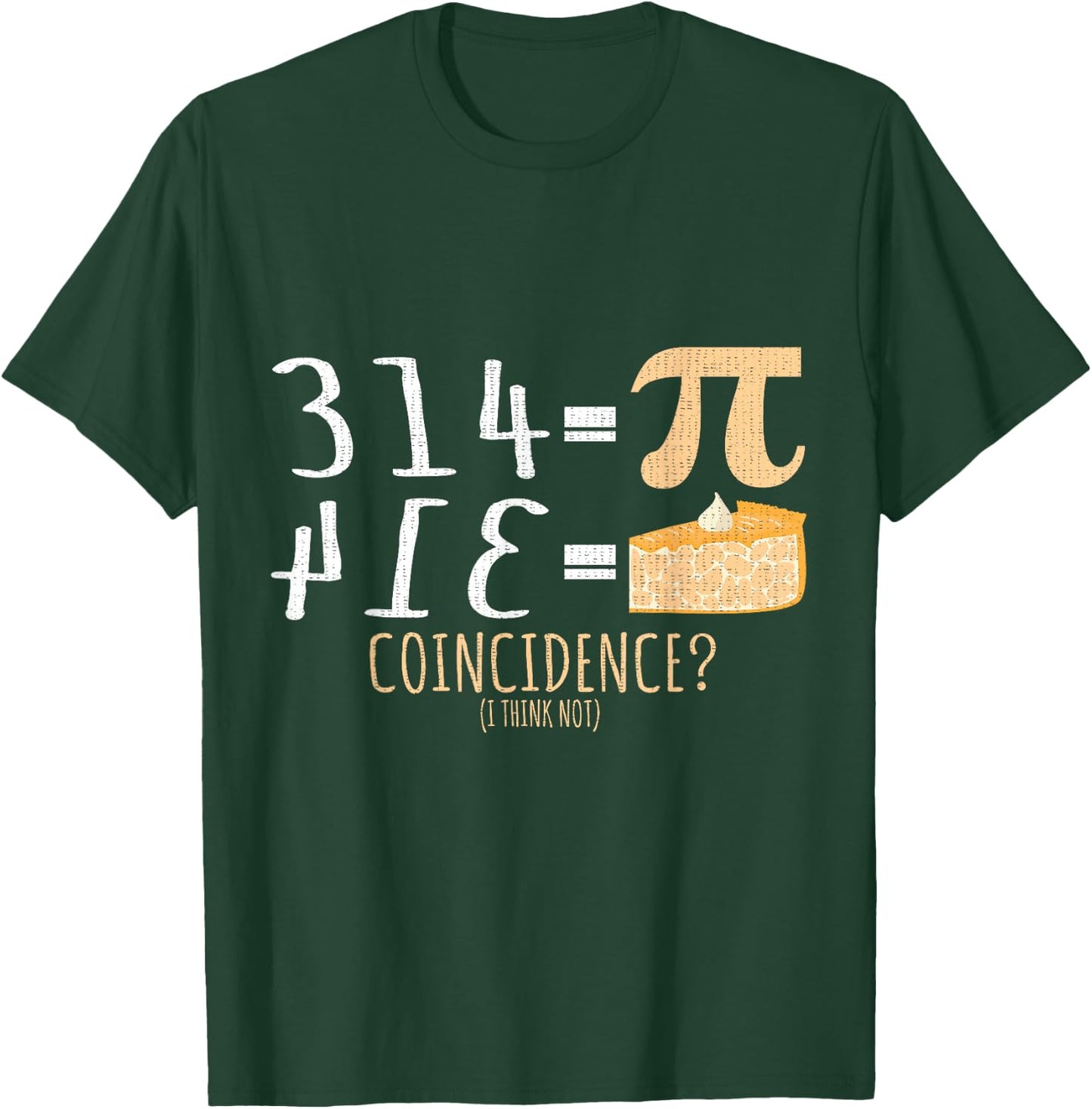 Funny Pi Math Formula Algebra Equation Design T-Shirt - T-Shirt | Forest