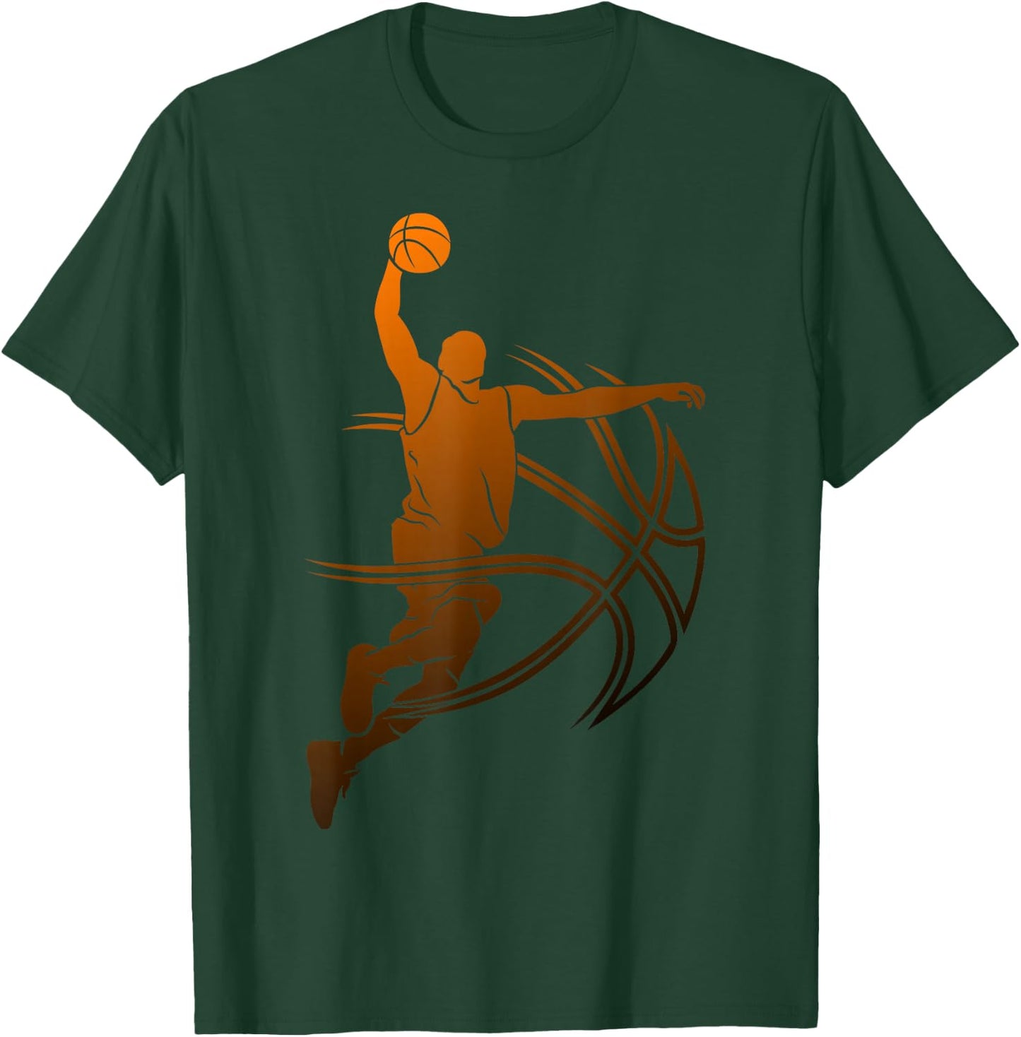 Basketball Player T-Shirt - T-Shirt | Forest