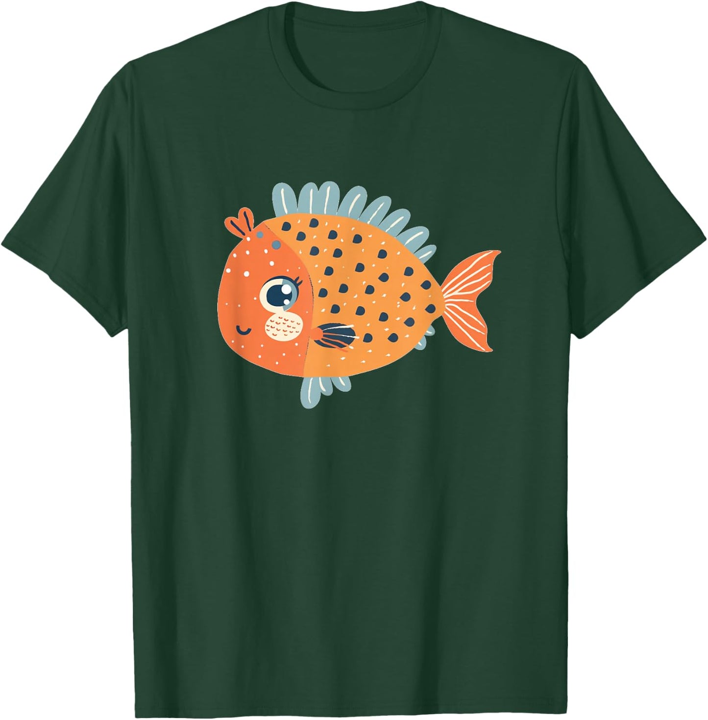 Funny Toddler Puffer Fish Costume for Boys and Girls T-Shirt - T-Shirt | Forest