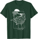 Raven Halloween Night Gift Birds Crow T-Shirt - T-Shirt | Forest