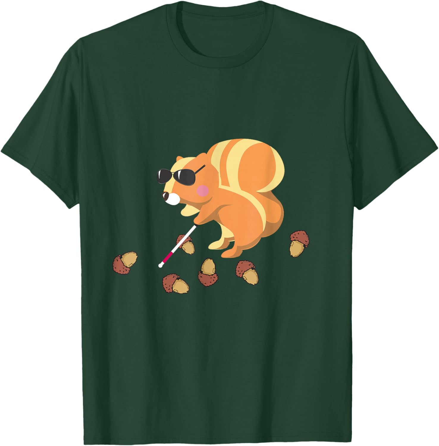 Even a blind Squirrel Finds a Nut Shirt T-Shirt - T-Shirt | Forest