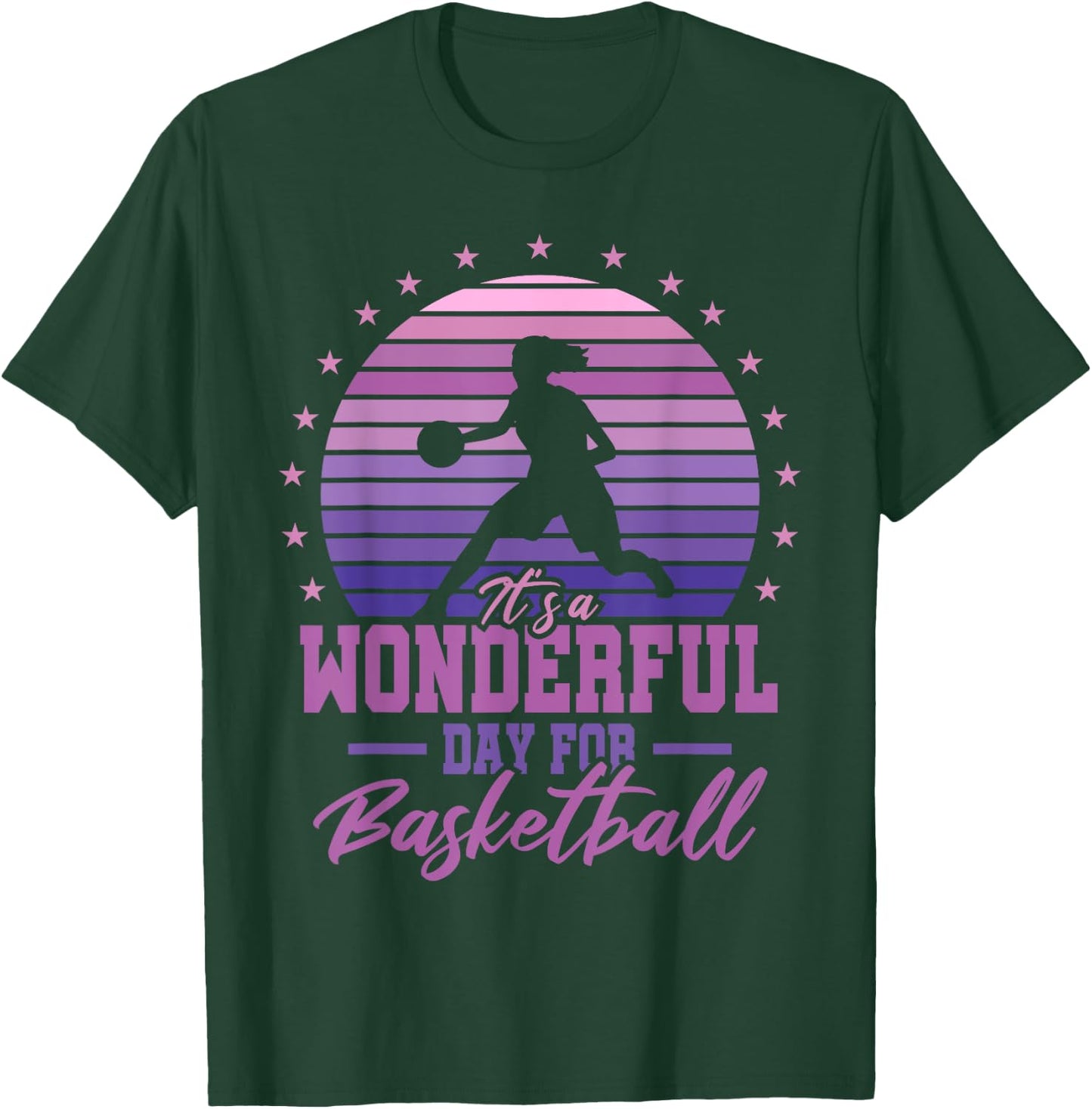Basketball Girls T-Shirt - T-Shirt | Forest