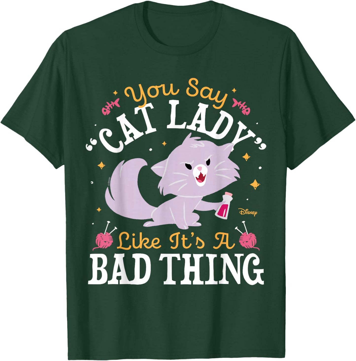 The Emperor's New Groove - Yzma You Say Cat Lady T-Shirt - T-Shirt | Forest