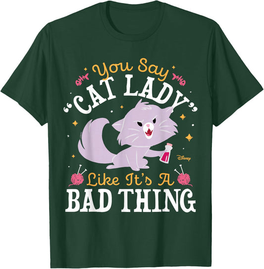 The Emperor's New Groove - Yzma You Say Cat Lady T-Shirt - T-Shirt | Forest