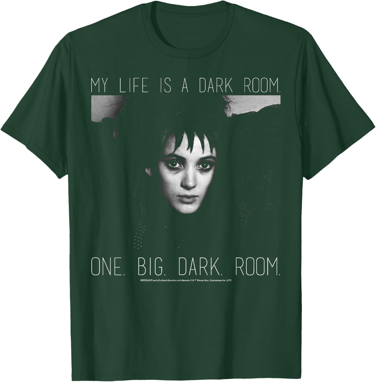Beetlejuice Lydia One Big Dark Room T-Shirt - T-Shirt | Forest