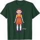 Squid Game Doll Logo T-Shirt - T-Shirt | Forest