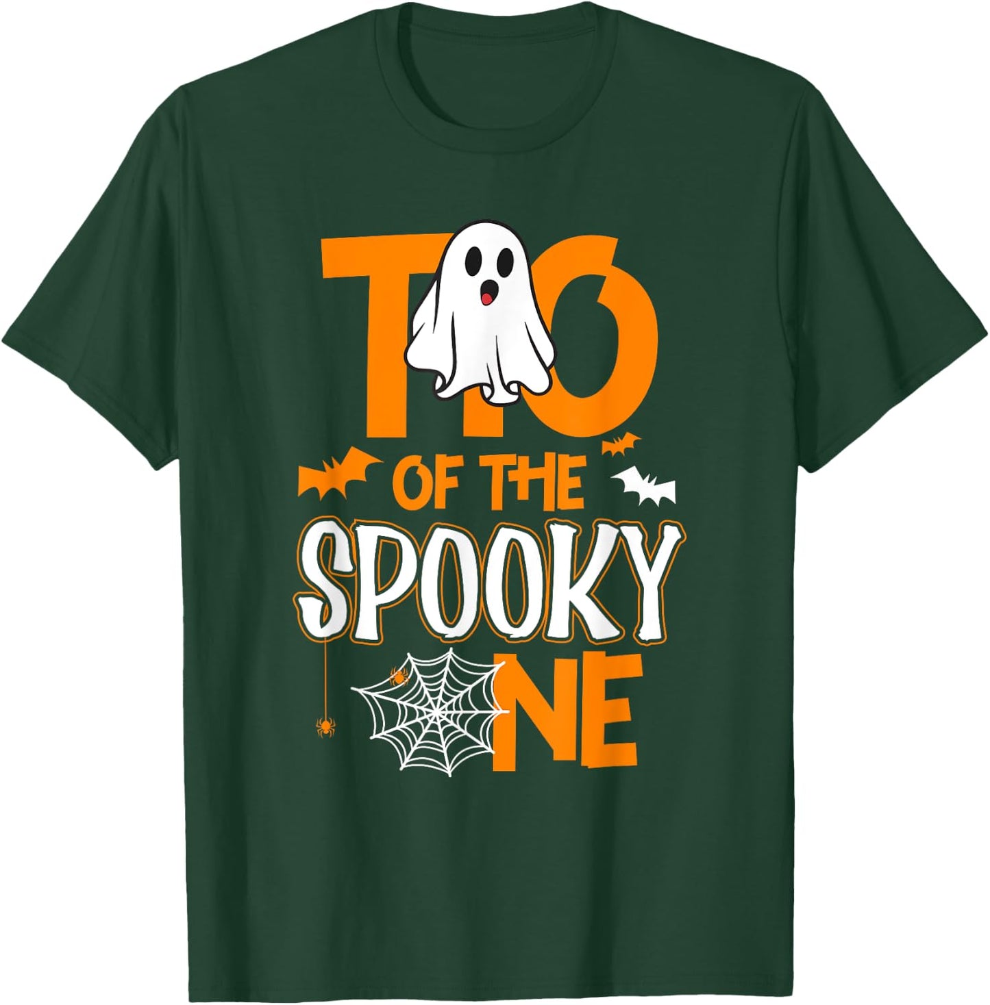 Tio Halloween 1st Birthday Matching Family Spooky One T-Shirt - T-Shirt | Forest