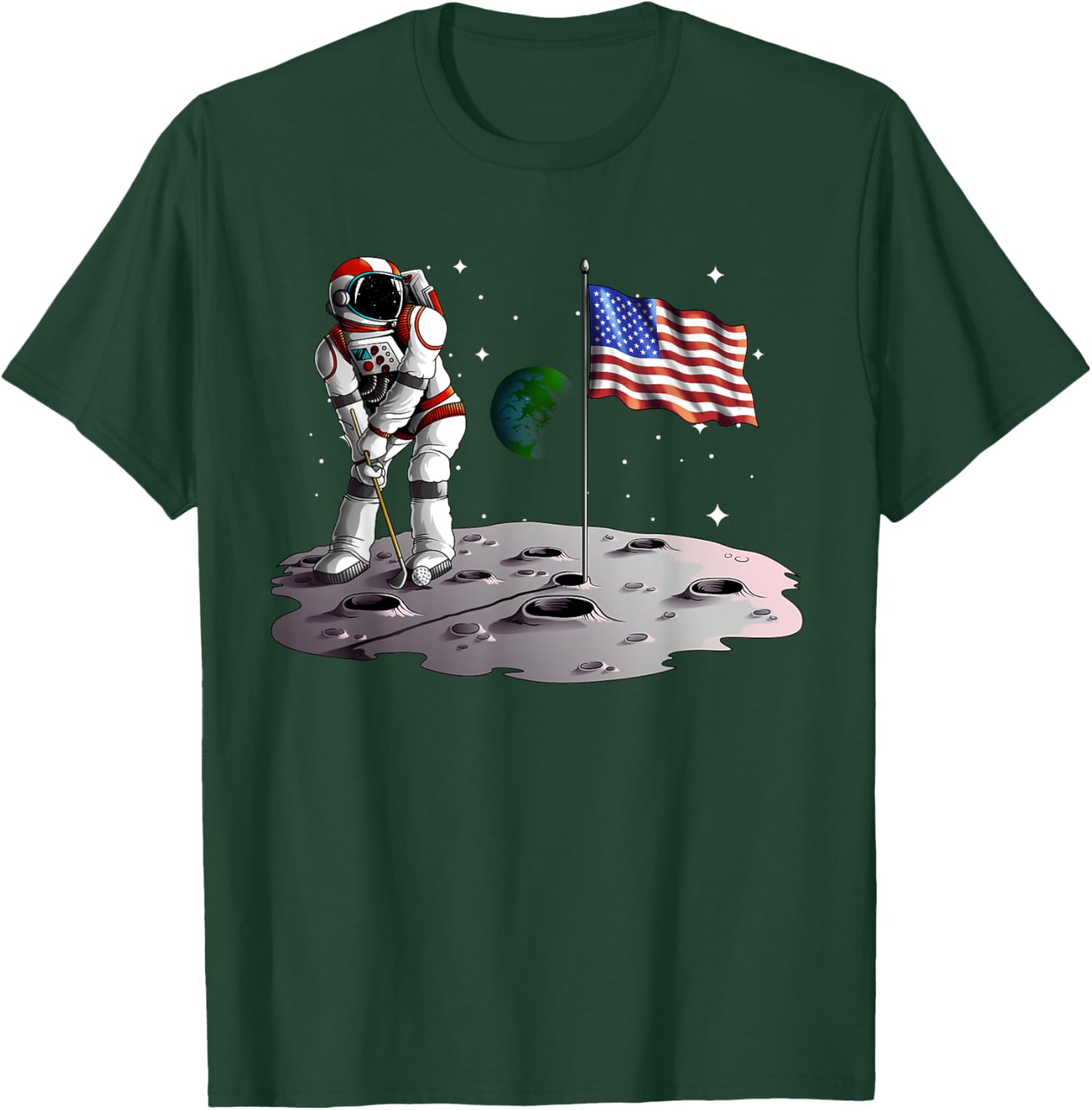 Cool Astronaut Art For Kids Boys Men Space Themed Galaxy T-Shirt - T-Shirt | Forest