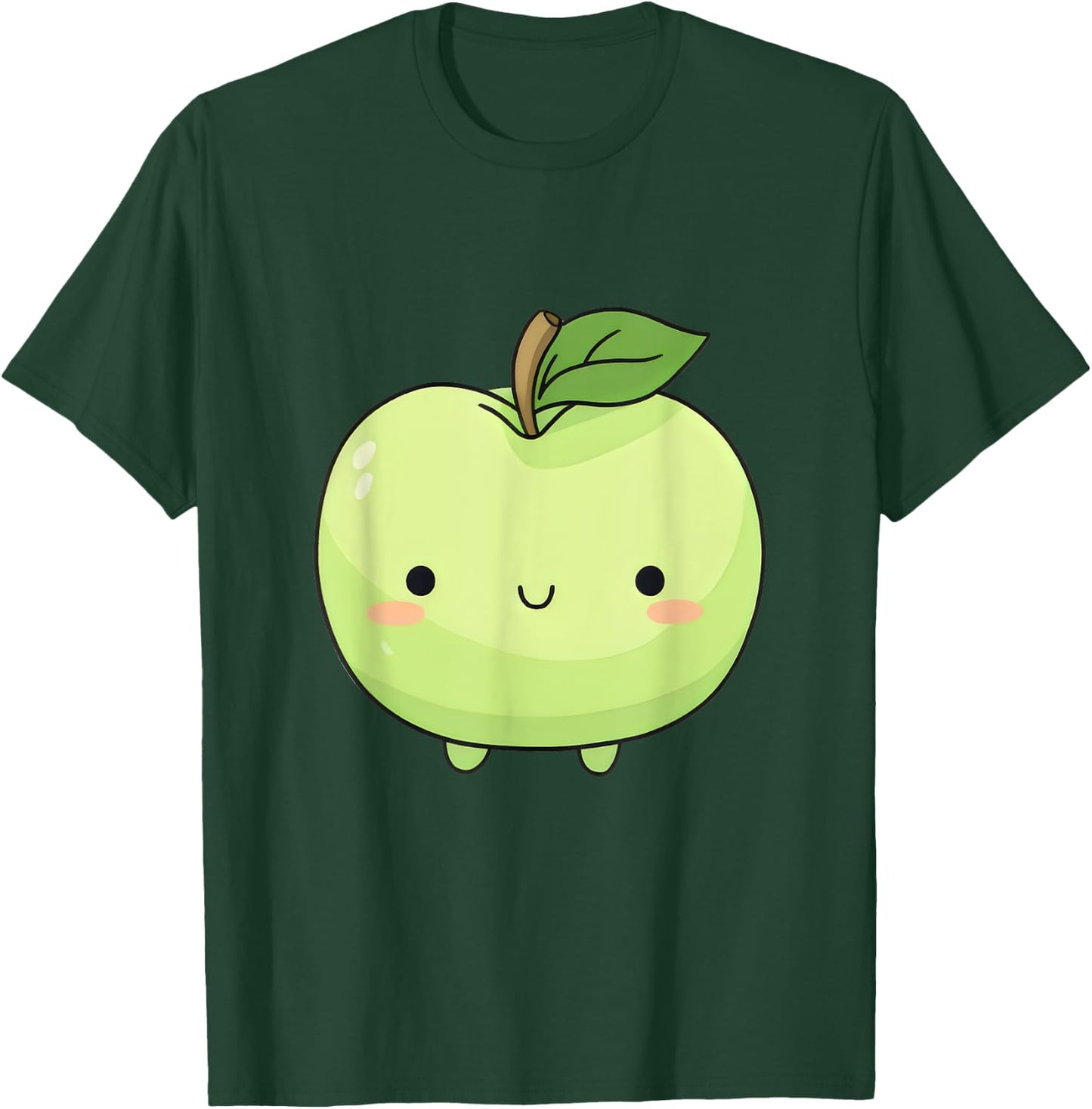 Apple Tree Apple Picking Crew Blossom Fruit Cute Green T-Shirt - T-Shirt | Forest