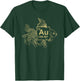 Goldfish - Gold fish - AU Chemistry Science - AU Element T-Shirt - T-Shirt | Forest