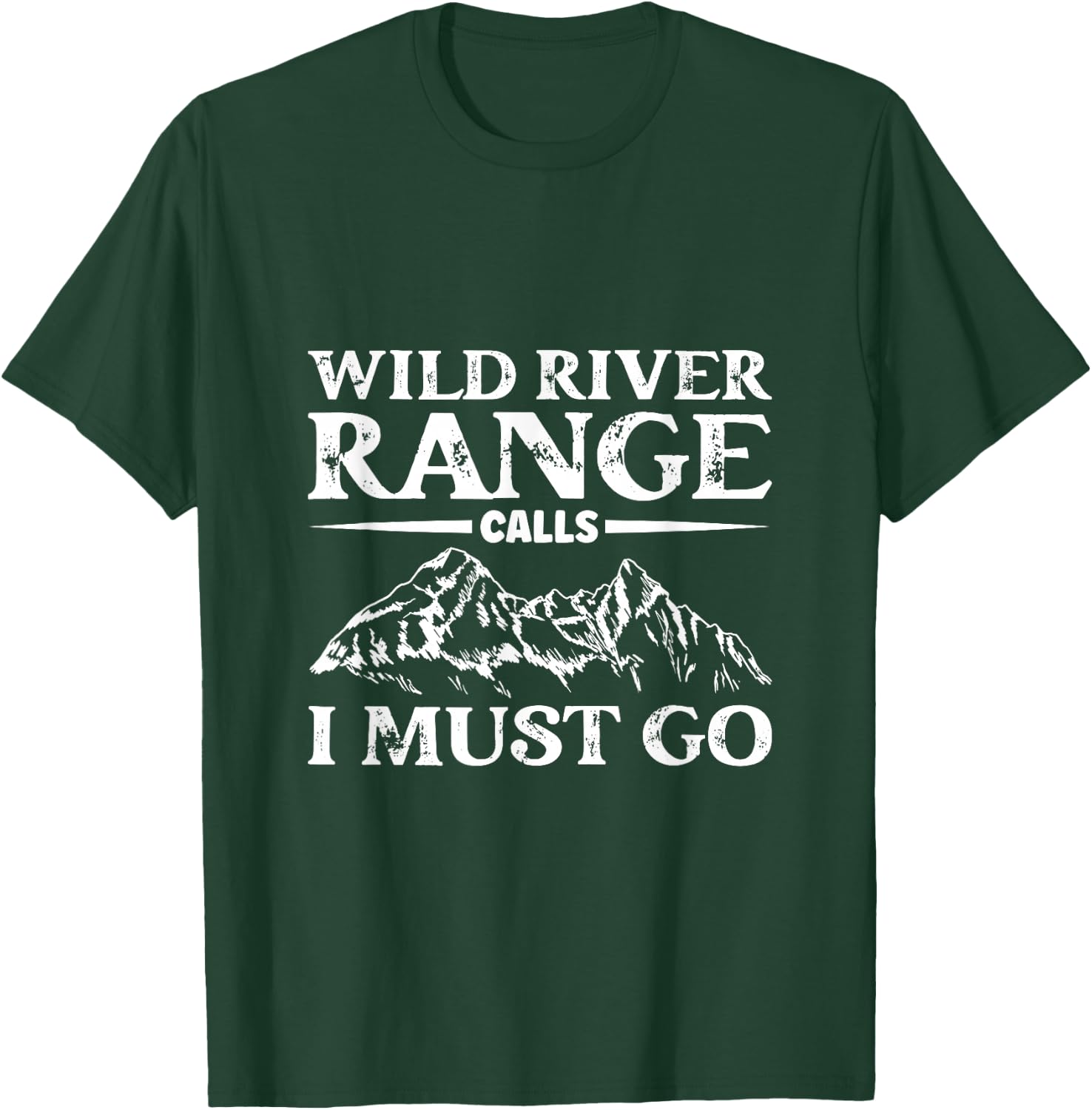 Mountain calling - Wind River Range T-Shirt - T-Shirt | Forest