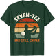 Golf 70th Birthday Party Seven- And Still On Par Golfing T-Shirt - T-Shirt | Forest