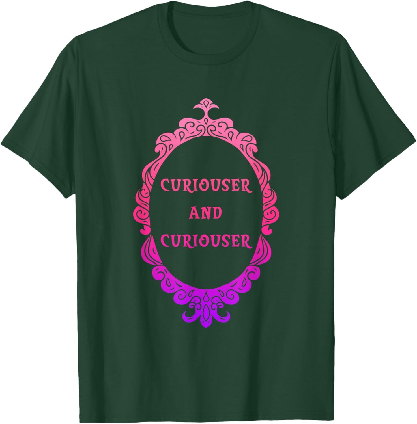Curiouser & Curiouser T-Shirt - T-Shirt | Forest