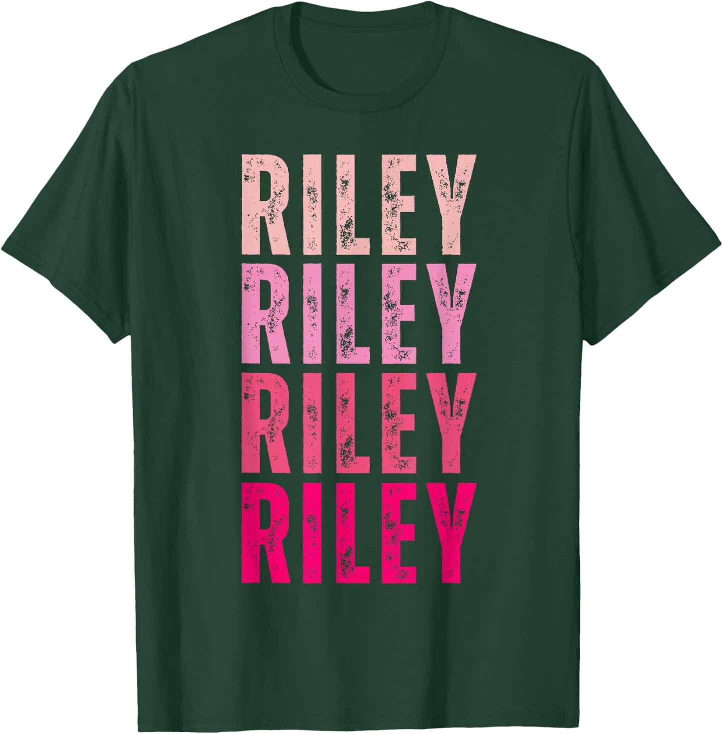 Personalized Name Riley I Love Riley Vintage T-Shirt - T-Shirt | Forest