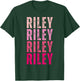 Personalized Name Riley I Love Riley Vintage T-Shirt - T-Shirt | Forest