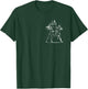 Doberman Dog in Proud Pose in Cool Style on Chest T-Shirt - T-Shirt | Forest