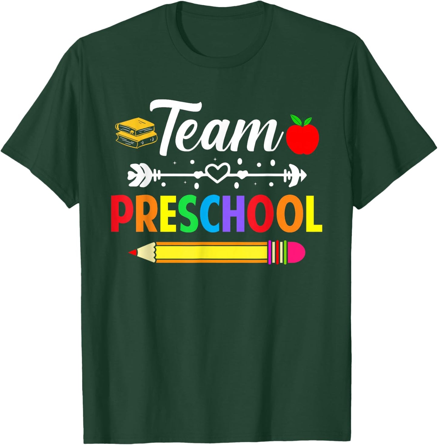 Team Preschool Teacher Preschool Team Teacher School Grade T-Shirt - T-Shirt | Forest