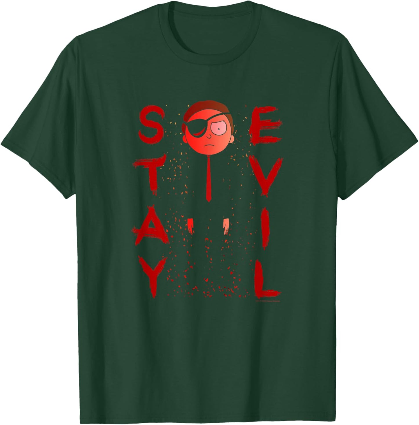 Rick and Morty Stay Evil Morty T-Shirt - T-Shirt | Forest