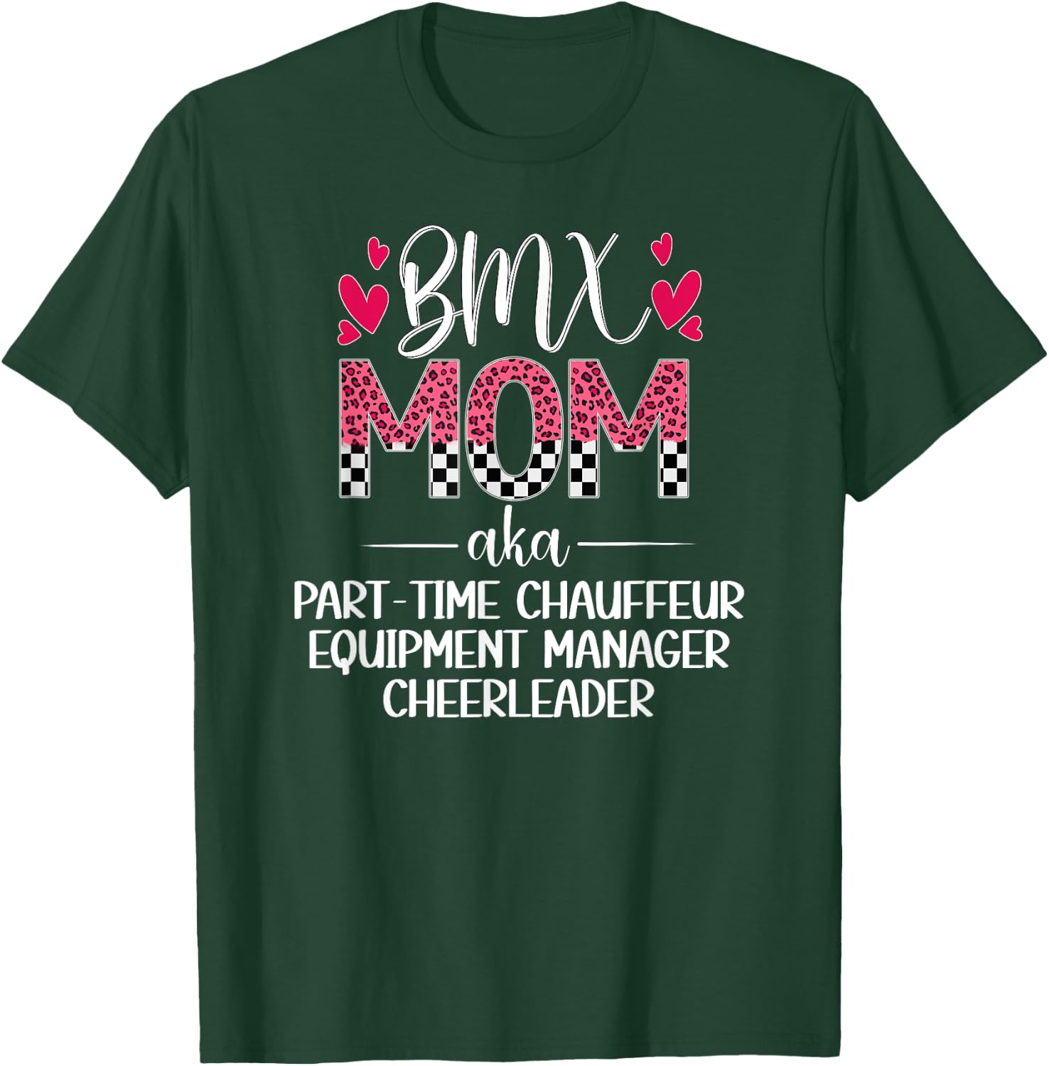 BMX Mom Definition Mom Of A BMX Rider Mama BMX Mother T-Shirt - T-Shirt | Forest