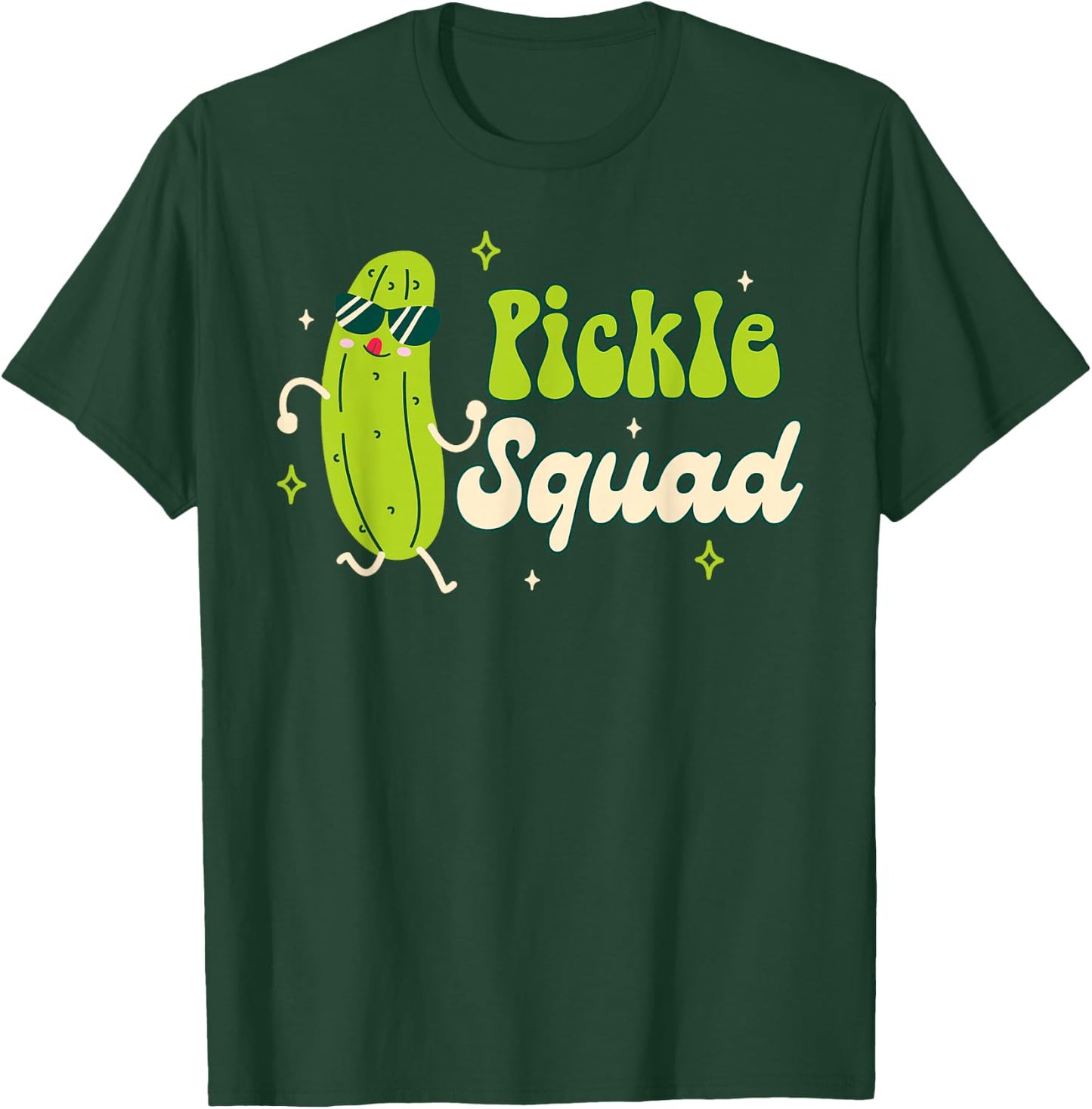 Bridesmaid Bride Babe Pickle Lover Bachelorette Pickle Squad T-Shirt - T-Shirt | Forest