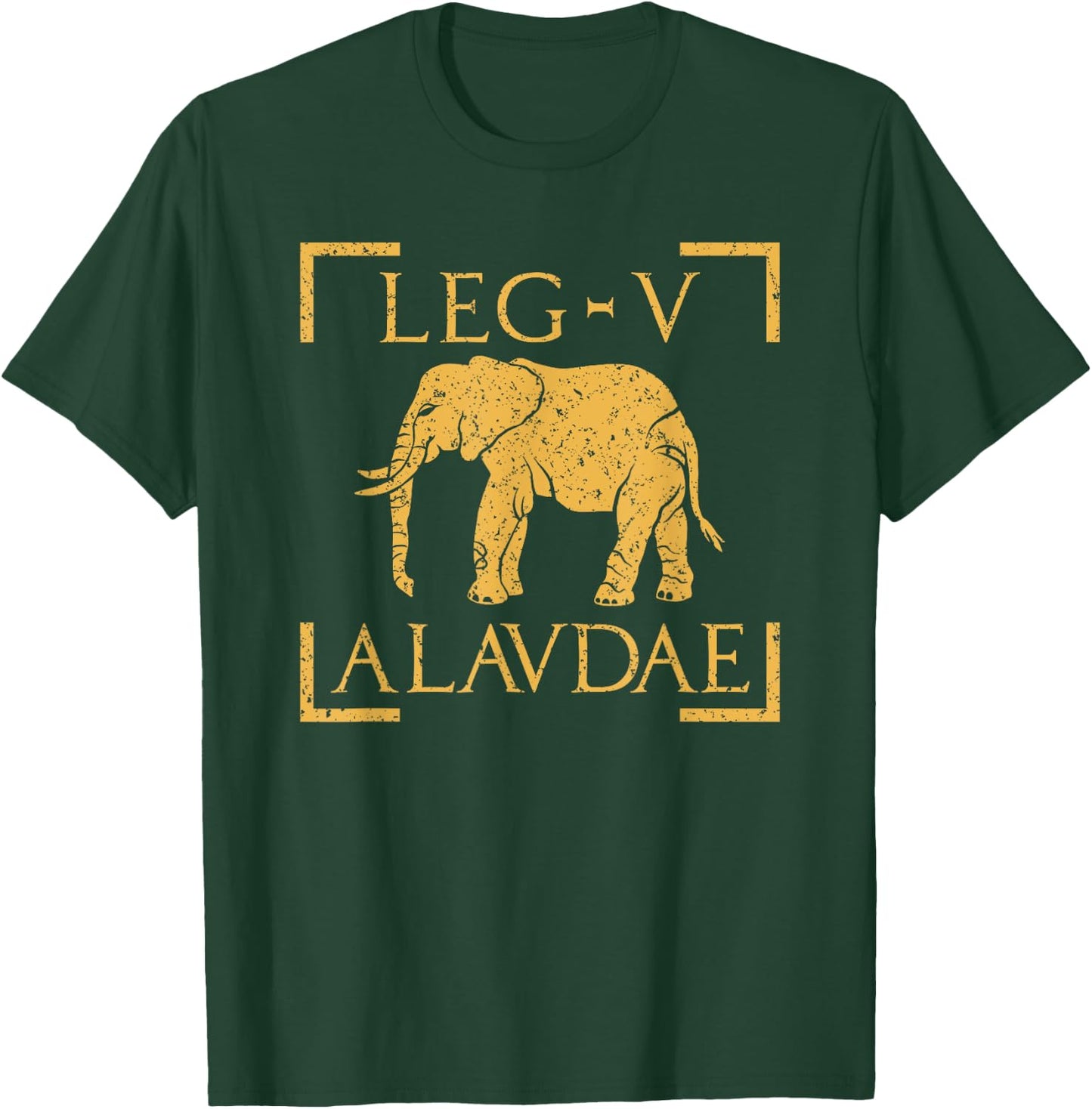 Legio V Alaudae Elephant Emblem Roman Legion T-Shirt - T-Shirt | Forest