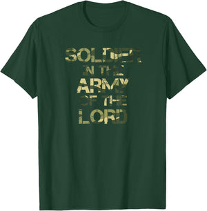 Inspirational - Soldier In The Army Of The Lord T-Shirt - T-Shirt | Forest