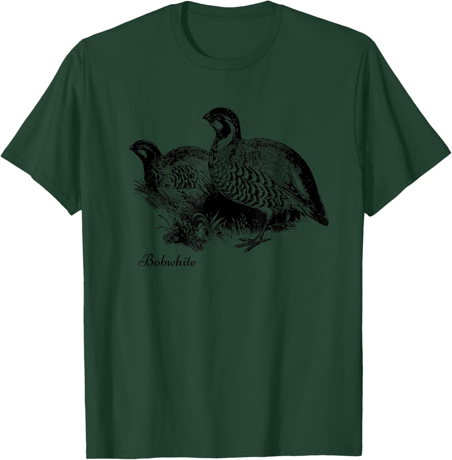 Bobwhite Northern Bobwhite Quail T-Shirt - T-Shirt | Forest