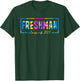 Minimal Tie Dye Freshman Class of 2028 9th Grade High School T-Shirt - T-Shirt | Forest